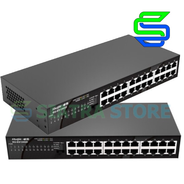 RUIJIE RG-ES124GD 24 Port Gigabit Metal Casing Unmanaged Switch