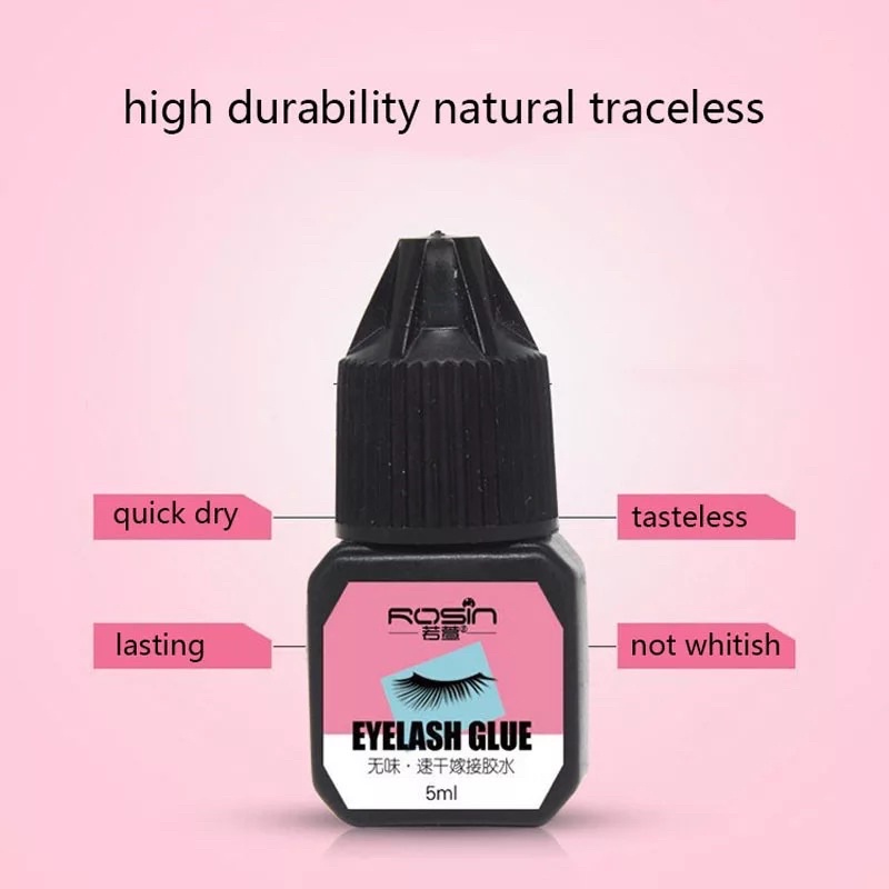 Rosin Eyelash glue tidak pedih / Lem bulumata extension/glue eyelash extension TIDAK PERIH