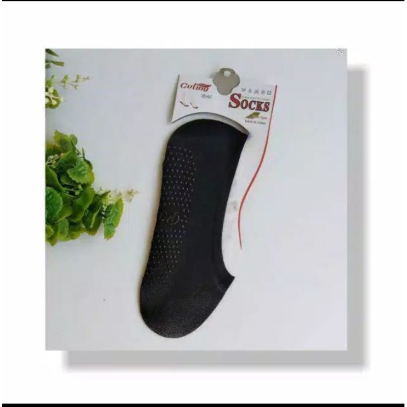 kaos kaki BALET INVISIBLE HIDDEN Socks anti slip dan BAKTERI