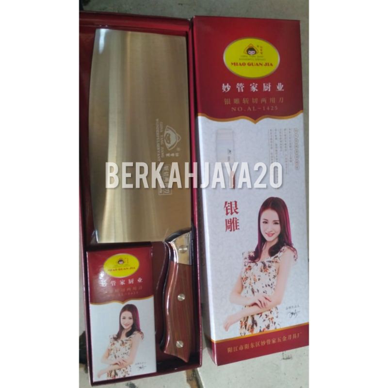 Pisau Golok Daging Stainless steel Tebal/ Pisau Daging Cincang Tebal