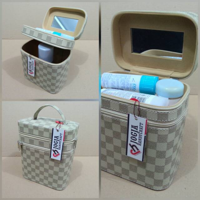 PROMO - Tas Kosmetik Tempat Makeup Beauty Case Box Make Up Case