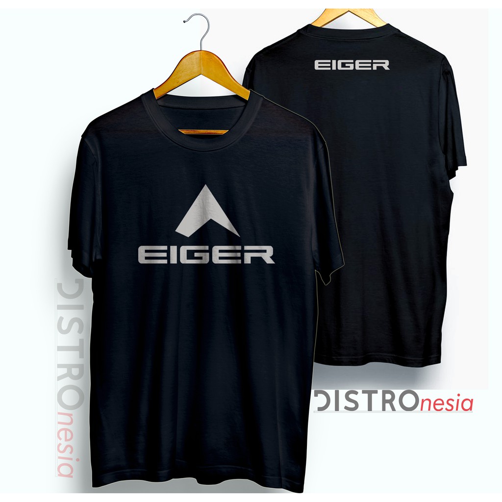  Kaos  Eiger  Outdoor Baju Adventure T Shirt Premium Cotton 