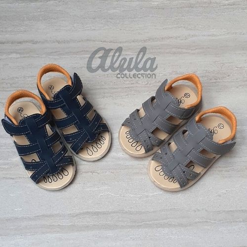 sandal anak laki laki usia 1 s/d 3 tahun sandal balita murah sandal motif anyam keren