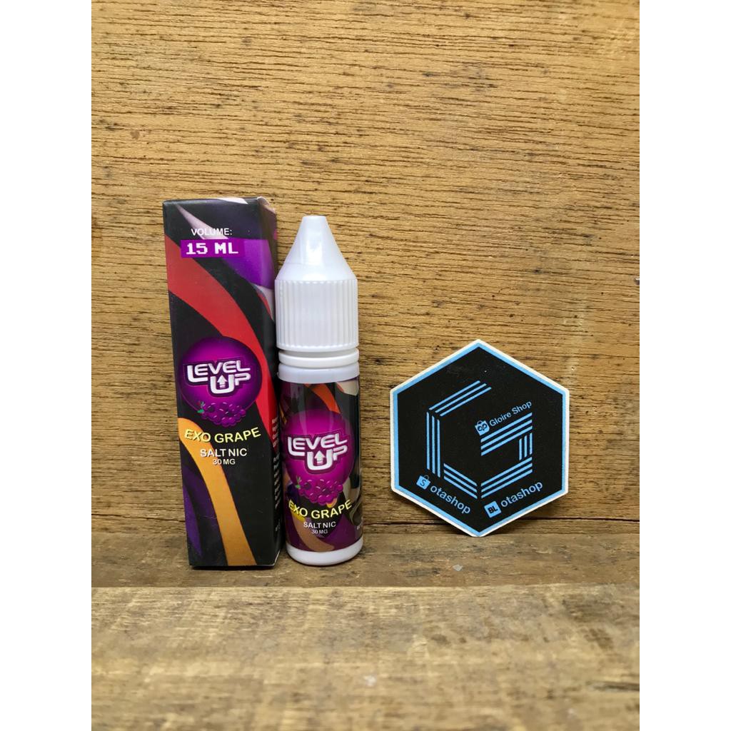 Salt Nic Level Up Exo Grape by Monk 15ml 30mg liquid pod pods vape