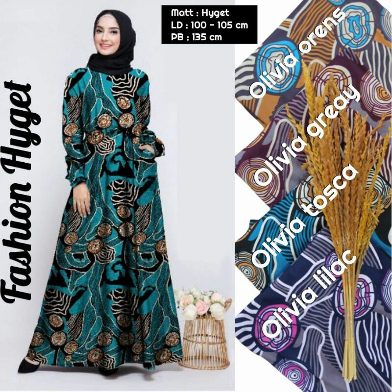 Gamis murah busui / gamis model terbaru / baju gamis-3