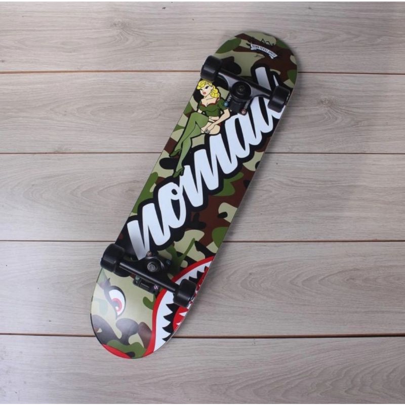 Skateboard fullset nomad camo 7.75