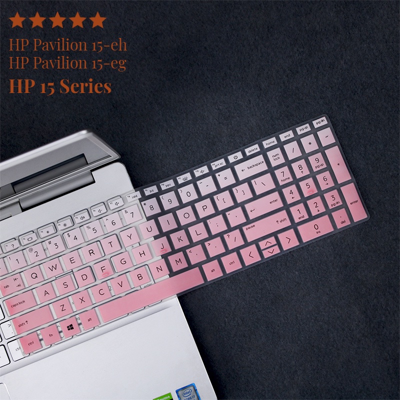 Cover Keyboard Bahan Silikon Untuk HP Pavilion 15-eh0091AU 15 Series HP 15-eg0010tx 15.6 Inch