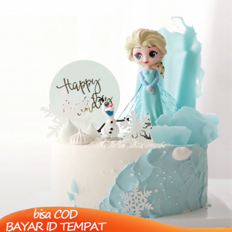 【Ready Stock】Topper Kue Ulang Tahun Selamat Tahun Baru Opper Happy Birthday Acrylic Akrilik Cake Fashion Simple Murah COD