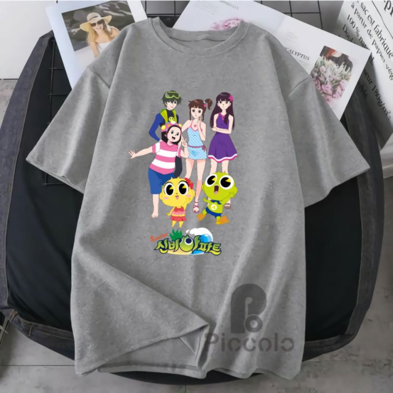 KAOS ANAK SHINBI HOUSE THE HAUNTED HOUSE GAMBAR  JERNIH/BAHAN PREMIUM