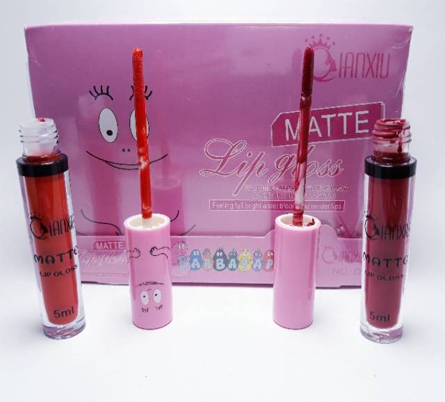 LIP GLOSS MATTE QIANQIU BARBAPAPA