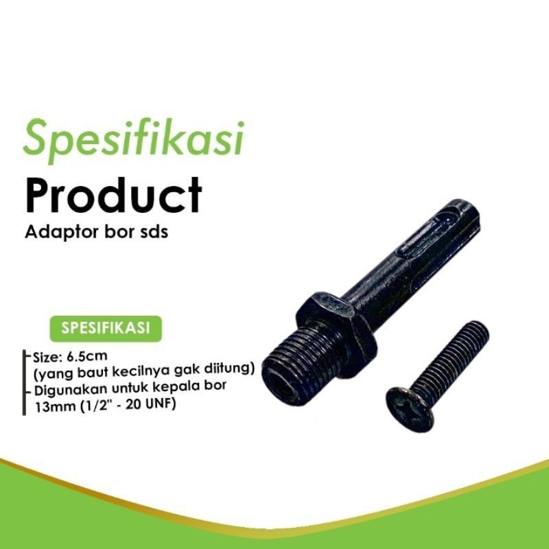 baut adaptor konverter sds