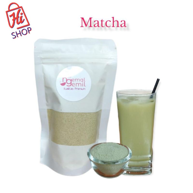 

Bubuk Minuman Rasa Matcha Serbuk Minuman Kekinian Matcha Powder Drink Kualitas Premium
