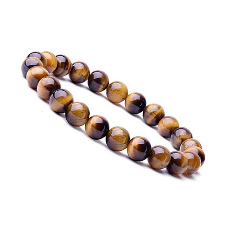 Gelang Natural Tiger Eye Chakra Reiki Energy Healing Yoga GEM-101