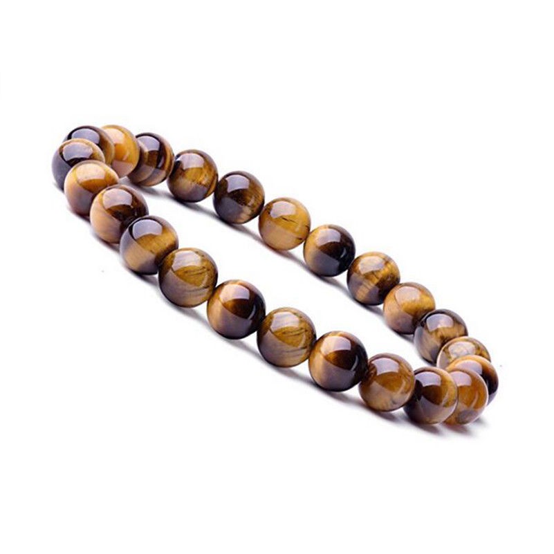 Gelang Natural Tiger Eye Chakra Reiki Energy Healing Yoga GEM-101