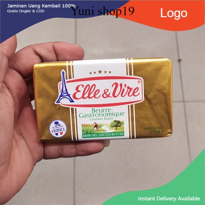 

elle vire butter salted 200g