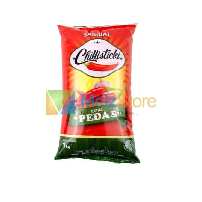 

Chillisticki Saos Sambal Extra Pedas 1kg