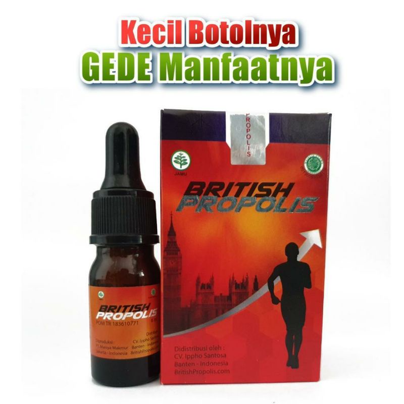 British Propolis - Propolis British Asli Original 100% Untuk Dewasa dan Anak Kids Terlaris