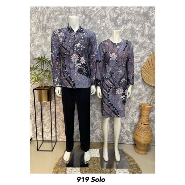 Batik Couple Kemeja dan Tunik/Dress
