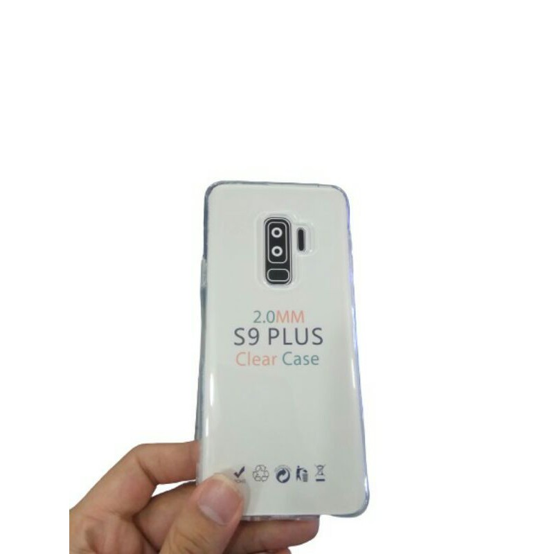 SAMSUNG S9 PLUS SILIKON BENING TRANSPARAN CASING SOFTCASE BAHAN TEBAL