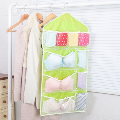 Igrosir Hanging Organizer underware pouch tempat penyimpanan Bra CD serbaguna