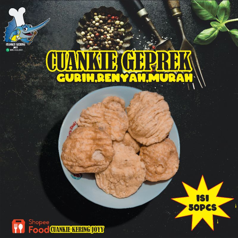 

Cuanki tahu , Cuanki siomay , dan cuanki tahu geprek