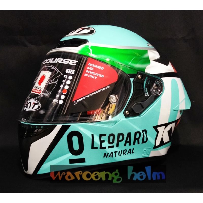 HELM KYT TT COURSE DENNIS FOGGIA KYT TT COURSE LEOPARD