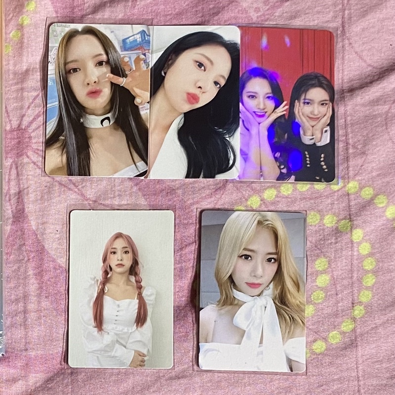 WJSN Bona & Dreamcatcher Jiu Gahyeon photocard/PC album