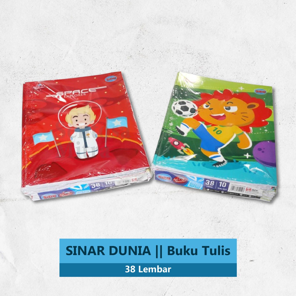 

Buku Tulis Sinar Dunia 38 Lembar