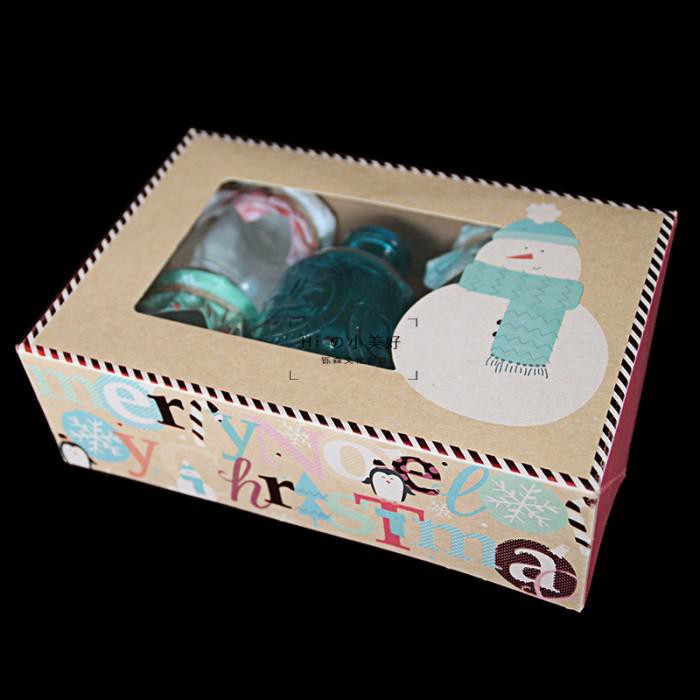 

PROMO - box gift box natal mika boneka salju santa edisi christmas