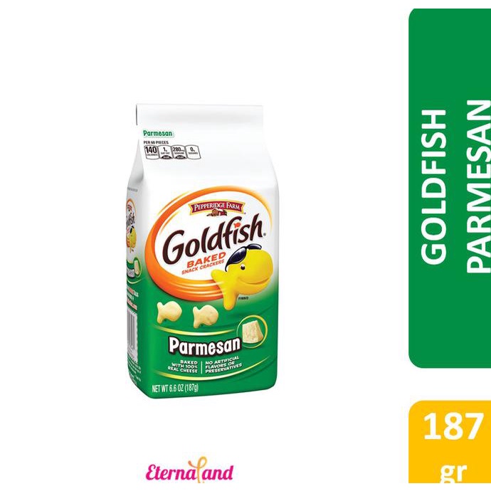 

Goldfish Baked Snack Crackers Parmesan 6.6 Oz