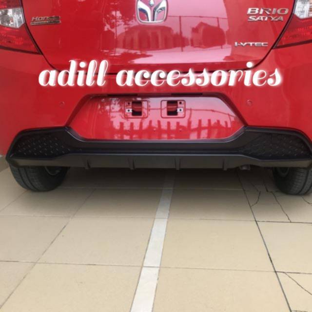 Brio Diffuser spoiler belakang all new brio 2018-2019