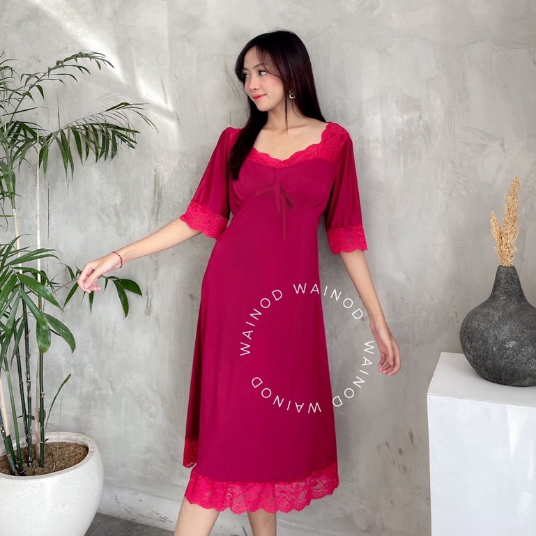 CALANTHE XS-5XL lingerie dress bisa bigsize - WAINODSHOP