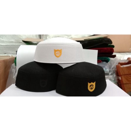 Peci Kopiah MALAYSIA || kopiah Haji putih, hitam || Kopiah laki laki Malaysia