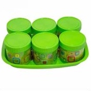 Calista Tonam Toples Kue Set 7 in 1 Hijau