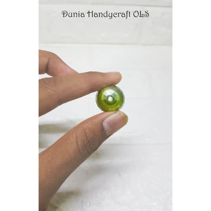 DIY Mote Rustic Planet 20 mm Bahan Kerajinan Tangan Charm Tas Gelang