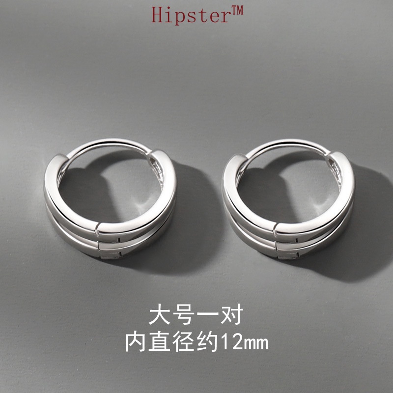 925 Silver Earrings Personality Fashion