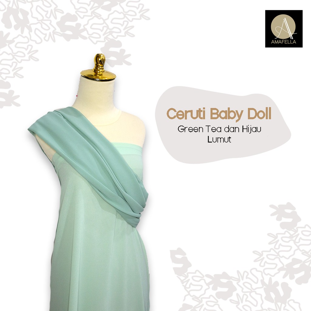 1/2 meter Kain Ceruti Baby Doll Premium