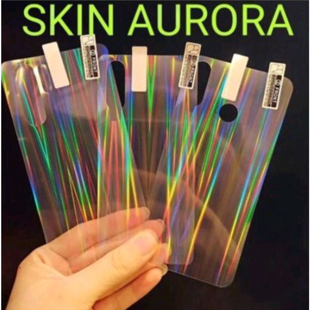 GASKIN AURORA OPPO A5 2020/A9 2020 ,OPPO A53/A33 2020 GASKIN AURORA ANTI GORES BELAKANG - BDC