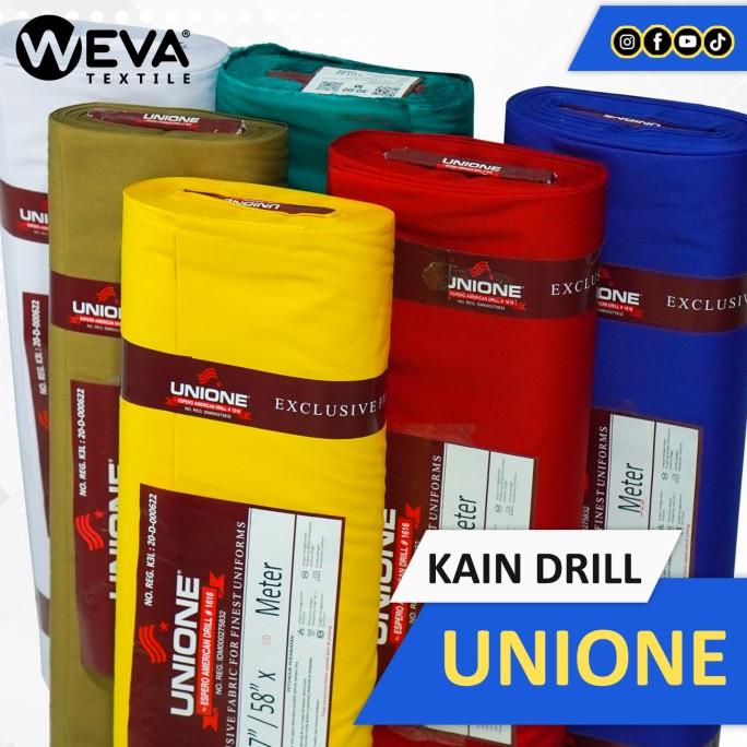 ;&;&;&;&] ROLL - Bahan Kain Unione Drill - Kain Kemeja Drill Murah