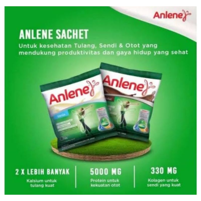 Susu Anlene 20 gram isi 10 saset