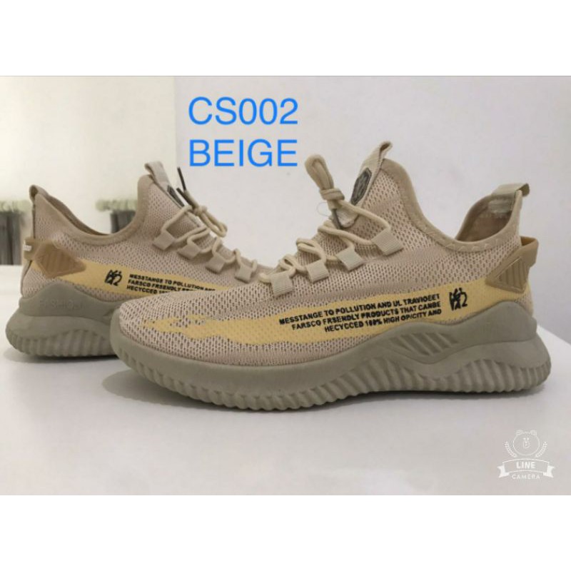 sepatu sneaker yeez yeezy hitam coklat putih kualitas import