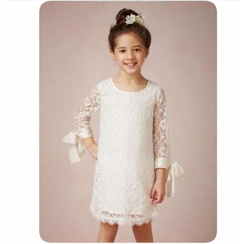 Baju Pesta Anak Brokat/Dress Baby/Gaun Anak cewek/Dress Anak Lucu
