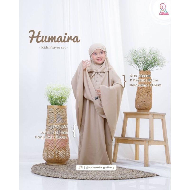 [ READY STOCK ] Mukena Humaira ANAK by Azmeela