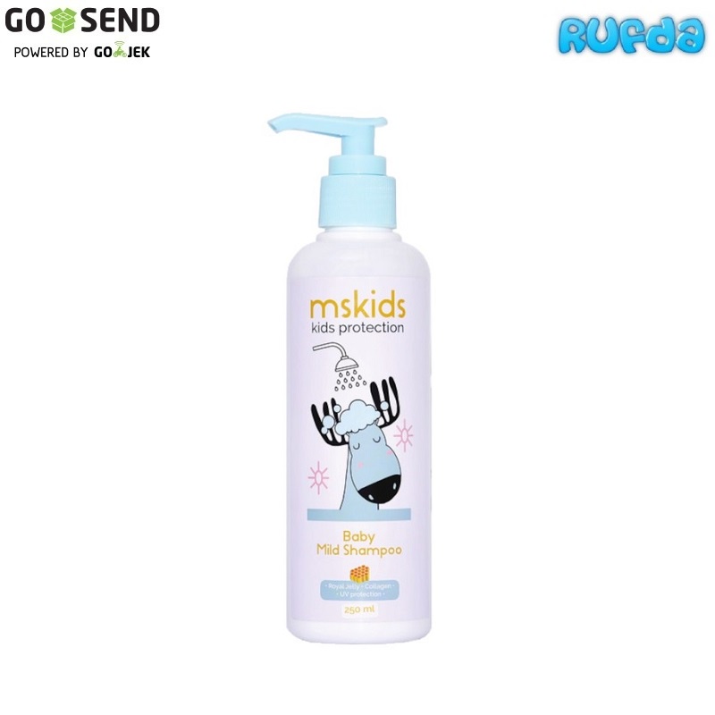 MSKIDS Baby Mild Shampoo Sampo Bayi Agar Rambut Lebat dan Halus