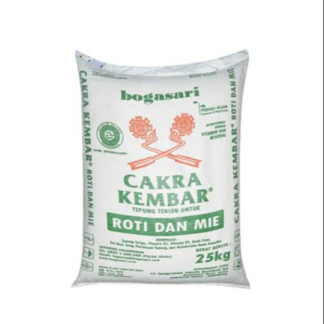 

Tepung Roti Cakra Kembar repack 1 kg