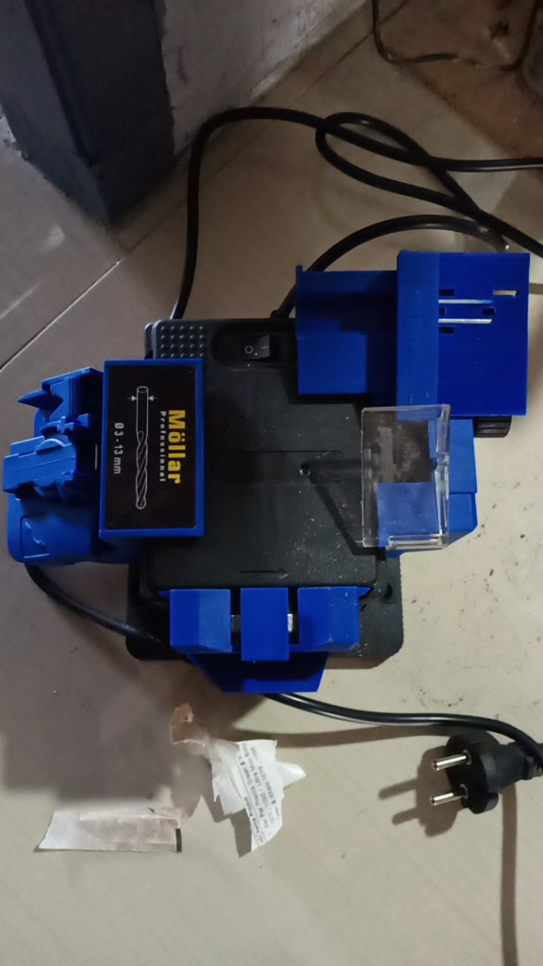 Mollar Mesin Pengasah Asah 3 In 1 Mata Bor - Pisau - Chisel Sharpener