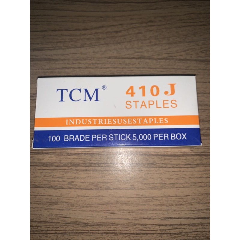 

Staples TCM 410J / airnails 410 j tcm / paku tembak angin 410j tcm isi 5000pcs