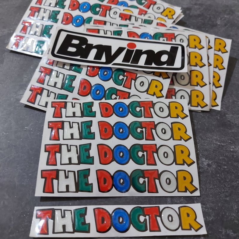 STICKER EMBLEM THE DOCTOR TIMBUL