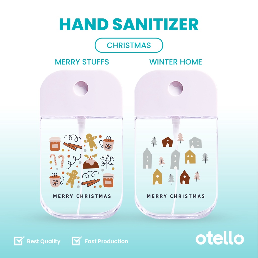 Otello Hand Sanitizer Natal Pocket Spray Cair Custom Christmas Gift Hampers