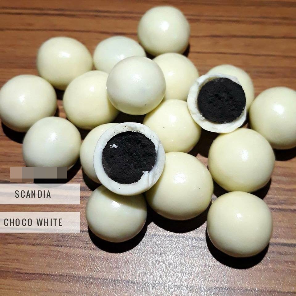 

cokelat scandia choco white (pop cookies) 500 gram